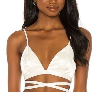 x REVOLVE Adonia Bralette in ivory 
House of Harlow 1960 - size small